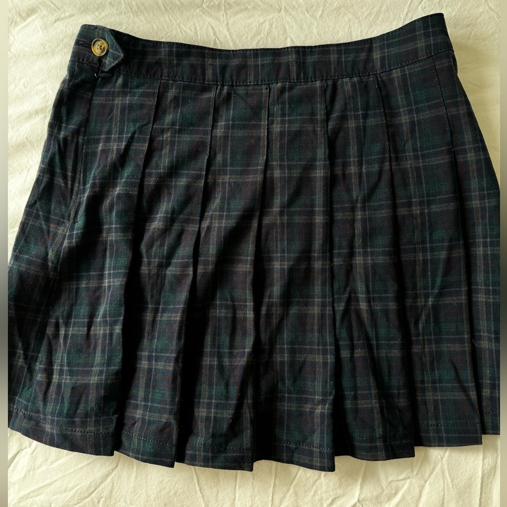 Plaid Mini Skirt